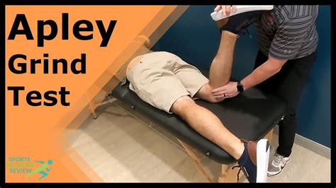 apley's test positive meniscus tear|apley grind test meniscus.